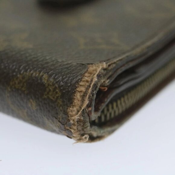 LOUIS VUITTON Monogram Compact Zip Wallet M61667 LV Auth 63160 - Picture 8 of 15